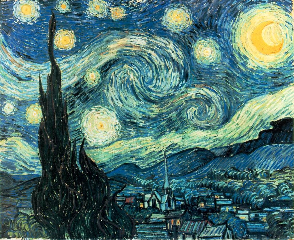 Van Gogh:  Hvězdné nebe